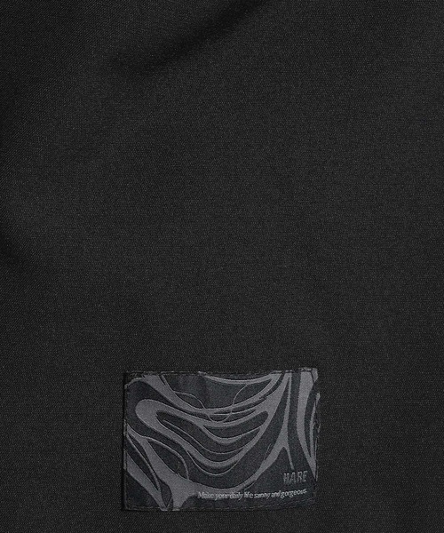 HARE（ハレ）の「【接触冷感/SETUP対応】ユルネックフハクプルオーバー（Tシャツ/カットソー・メンズ・ブラック/ベージュ・FREE）」の8枚目の写真