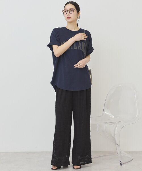 AMERICAN HOLIC(アメリカンホリック)の「サイドメローレースパンツ(その他パンツ・レディース・アイボリー/ブラック・M/L)」の19枚目の写真