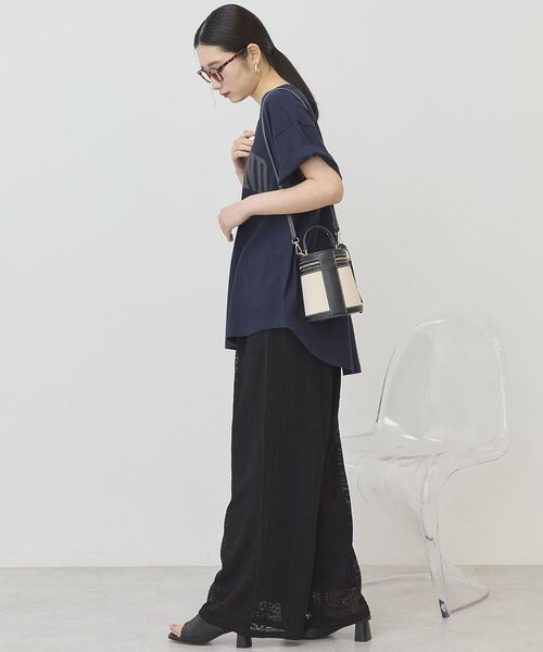 AMERICAN HOLIC(アメリカンホリック)の「サイドメローレースパンツ(その他パンツ・レディース・アイボリー/ブラック・M/L)」の21枚目の写真