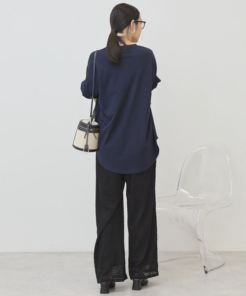 AMERICAN HOLIC(アメリカンホリック)の「サイドメローレースパンツ(その他パンツ・レディース・アイボリー/ブラック・M/L)」の22枚目の写真