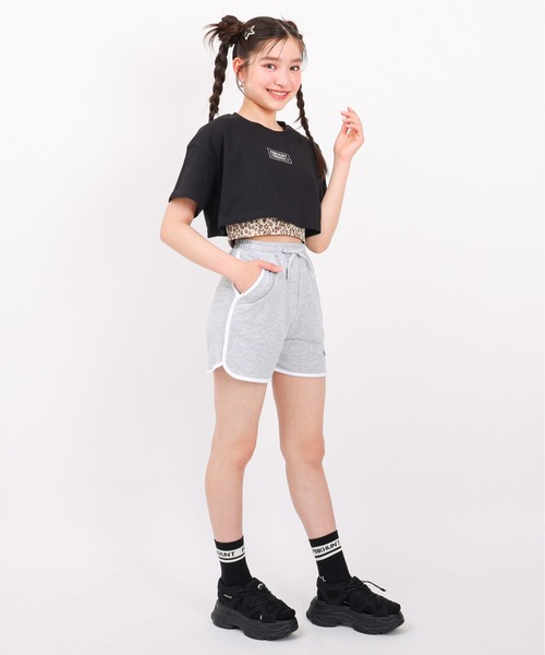 PINKHUNT(ピンクハント)の「PINKHUNT パイピングアクティブショートパンツ 1668K(その他パンツ・キッズ・ベビーピンク/ブラック/アッシュグレー・160cm/150cm/140cm/130cm/120cm)」の9枚目の写真