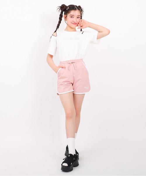PINKHUNT(ピンクハント)の「PINKHUNT パイピングアクティブショートパンツ 1668K(その他パンツ・キッズ・ベビーピンク/ブラック/アッシュグレー・160cm/150cm/140cm/130cm/120cm)」の4枚目の写真
