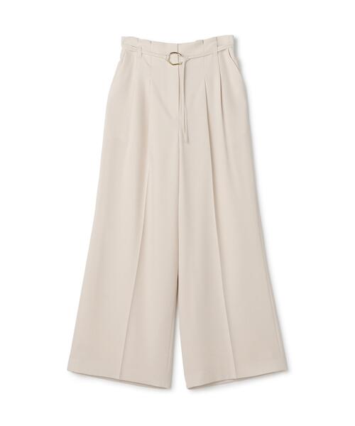 NATURAL BEAUTY BASIC（ナチュラルビューティーベーシック）の「ダブルベルトワイドパンツ（その他パンツ・レディース・ブラック/オフホワイト/ブルー・P/S/MEDIUM/SMALL）」の15枚目の写真