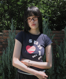 ドットロゴTシャツ(ダークネイビー)