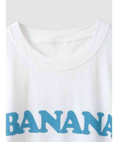 HER.(ハー)の「BANANA T-shirt(Tシャツ/カットソー・レディース・グレー/オフホワイト・XL)」の14枚目の写真