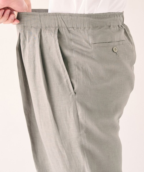 marka(マーカ)の「【marka/マーカ】別注 LINEN TROPICAL WIDE LEG EASY PANTS(スラックス・メンズ・グレー/ブラック/ライトブルーグレー・2/1)」の20枚目の写真
