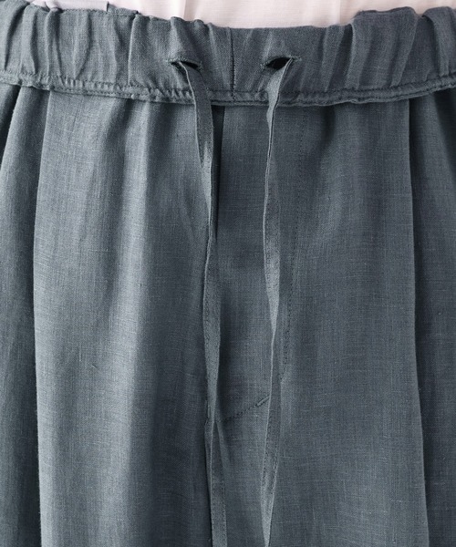 marka(マーカ)の「【marka/マーカ】別注 LINEN TROPICAL WIDE LEG EASY PANTS(スラックス・メンズ・グレー/ブラック/ライトブルーグレー・2/1)」の13枚目の写真