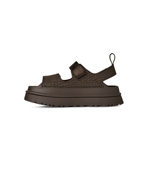 UGG（アグ）の「【UGG(アグ)】GOLDENGLOW Embossed / ゴールデングロウ エンボスト（サンダル・レディース・ダークブラウン・23.0cm/24.0cm/25.0cm）」の3枚目の写真