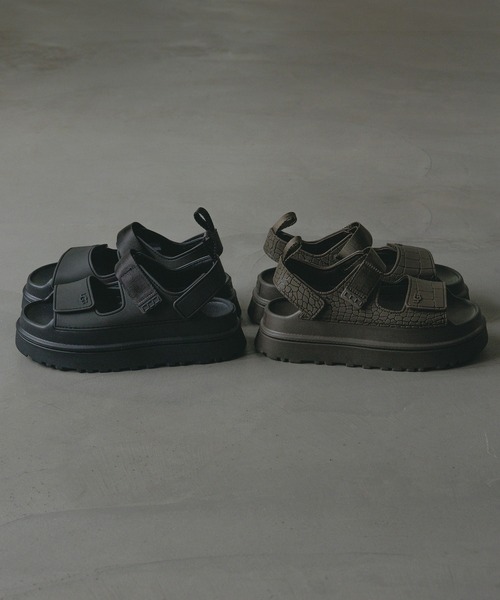 UGG（アグ）の「【UGG(アグ)】GOLDENGLOW Embossed / ゴールデングロウ エンボスト（サンダル・レディース・ダークブラウン・23.0cm/24.0cm/25.0cm）」の8枚目の写真