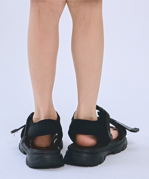minimal(ミニマル)の「スポーツサンダル(スニーカー・キッズ・ブラック/ラベンダー・22cm/20cm/19cm/21cm)」の5枚目の写真