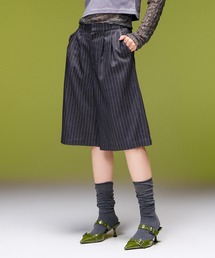 STRIPED BUGGY SHORTS
