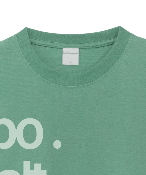 THECOLDESTMOMENT(ザコールデストモーメント)の「TCM apo T (ash green)(Tシャツ/カットソー・レディース・その他・SMALL/MEDIUM/LARGE)」の3枚目の写真
