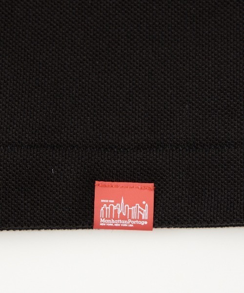 Manhattan Portage（マンハッタンポーテージ）の「[MANHATTAN PORTAGE/マンハッタンポーテージ] ワンポイントロゴ リンガーポケット 鹿の子Tシャツ（Tシャツ/カットソー・レディース・ブラック/ホワイト・XL/L/M）」の9枚目の写真