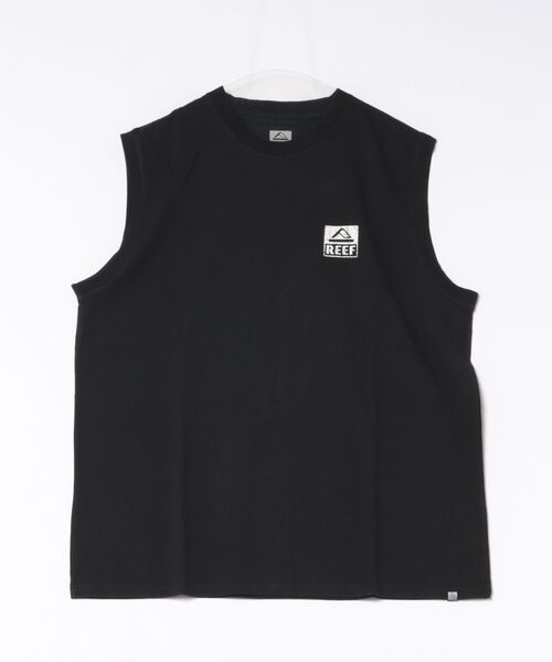 REEF(リーフ)の「REEF BOX LOGO TANK タンクトップ 【2026年春夏モデル】(タンクトップ・メンズ・ブラック/ホワイト/ミント/ピンク・LARGE/SMALL/MEDIUM/X-LARGE)」の2枚目の写真