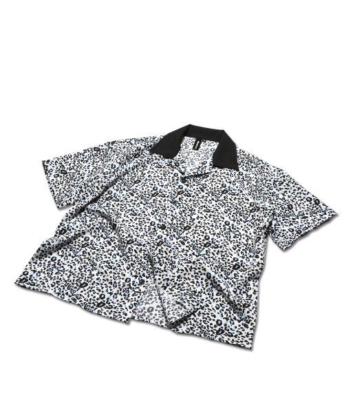 ROCKPSYCHO（ロックサイコ）の「レオパードボウリング半袖シャツ（シャツ/ブラウス・メンズ・ブラック・MEDIUM/LARGE/X-LARGE）」の3枚目の写真