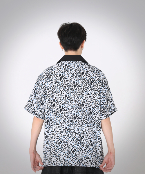 ROCKPSYCHO（ロックサイコ）の「レオパードボウリング半袖シャツ（シャツ/ブラウス・メンズ・ブラック・MEDIUM/LARGE/X-LARGE）」の9枚目の写真