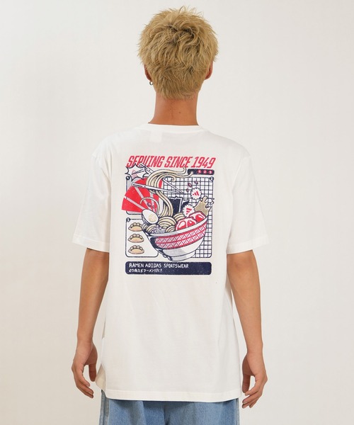adidas(アディダス)の「adidas/アディダス 半袖 Tシャツ XR166(Tシャツ/カットソー・メンズ・ホワイト/ブラック・XL/L/M)」の4枚目の写真