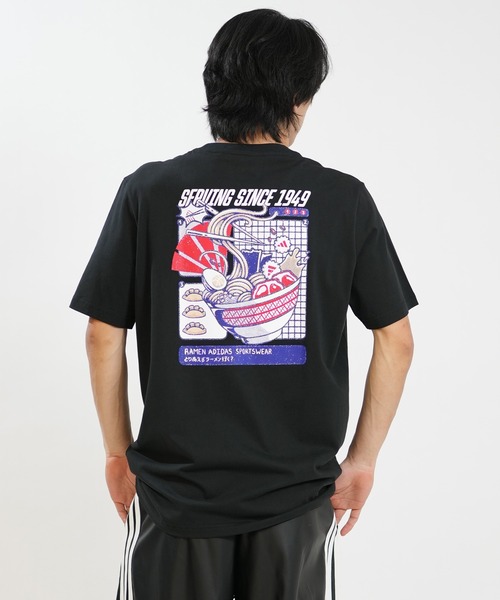 adidas(アディダス)の「adidas/アディダス 半袖 Tシャツ XR166(Tシャツ/カットソー・メンズ・ホワイト/ブラック・XL/L/M)」の10枚目の写真