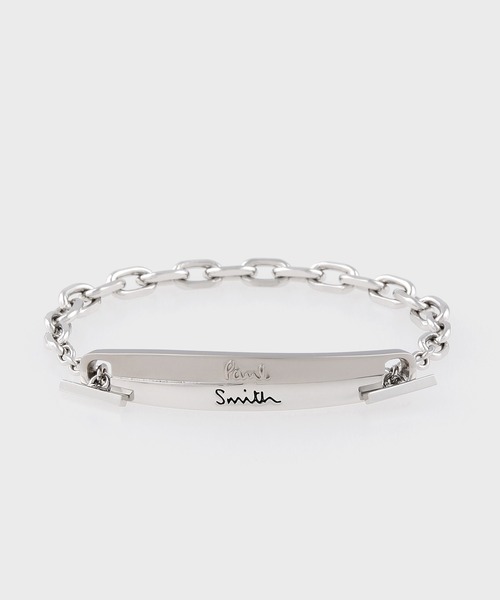 Paul Smith(ポールスミス)の「“Double Ring Motif” ブレスレット【250902 240】(ブレスレット・メンズ・シルバー・FREE)」の1枚目の写真