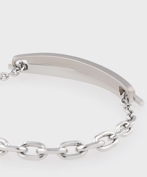 Paul Smith(ポールスミス)の「“Double Ring Motif” ブレスレット【250902 240】(ブレスレット・メンズ・シルバー・FREE)」の4枚目の写真