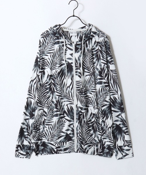 SITRY(シトリー)の「High Function All Over Print Zip Hoodie & Shorts/セットアップ 2点セット UVカットパーカー&ハーフパンツ マルチファンクション 接触冷感 ドライ ストレッチ ウォッシャブル ラッシュガード ルームウェア ワンマイルウェア パジャマ(セットアップ・メンズ・ブラック系その他3/ホワイト系その他2/ブラック系その他4/ホワイト系その他/ブラック系その他/ブラック系その他2・M/LL/L)」の7枚目の写真