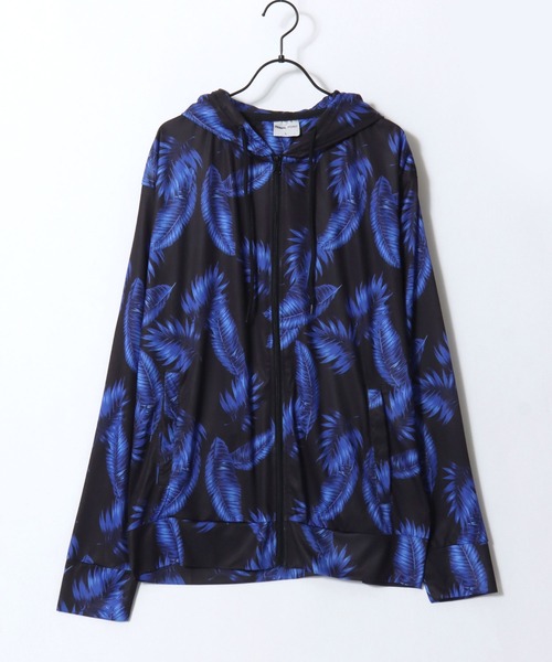 SITRY(シトリー)の「High Function All Over Print Zip Hoodie & Shorts/セットアップ 2点セット UVカットパーカー&ハーフパンツ マルチファンクション 接触冷感 ドライ ストレッチ ウォッシャブル ラッシュガード ルームウェア ワンマイルウェア パジャマ(セットアップ・メンズ・ブラック系その他3/ホワイト系その他2/ブラック系その他4/ホワイト系その他/ブラック系その他/ブラック系その他2・M/LL/L)」の17枚目の写真