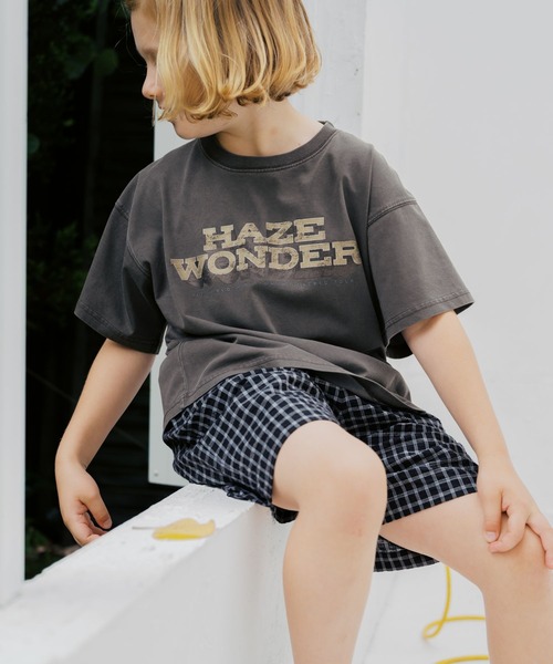 GLOBAL WORK(グローバルワーク)の「ヘビロッTEEヴィンテージ加工T/キッズ/637860(Tシャツ/カットソー・キッズ・オフホワイト/グレー系その他7/モカ/チャコールグレー/ダークグレー・130cm/150cm/140cm/160cm)」の3枚目の写真
