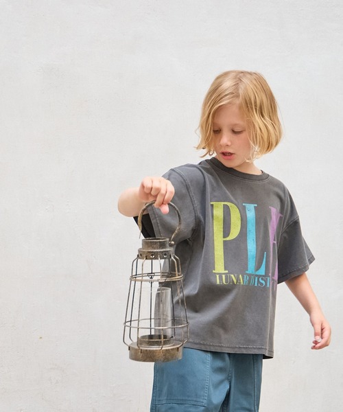 GLOBAL WORK(グローバルワーク)の「ヘビロッTEEヴィンテージ加工T/キッズ/637860(Tシャツ/カットソー・キッズ・オフホワイト/グレー系その他7/モカ/チャコールグレー/ダークグレー・130cm/150cm/140cm/160cm)」の4枚目の写真