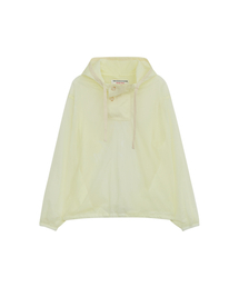 THEMUSEUMVISITOR（ザミュージアムビジター）の「NYLON SUMMER FLAP ANORAK (LEMON)（ナイロンジャケット）」