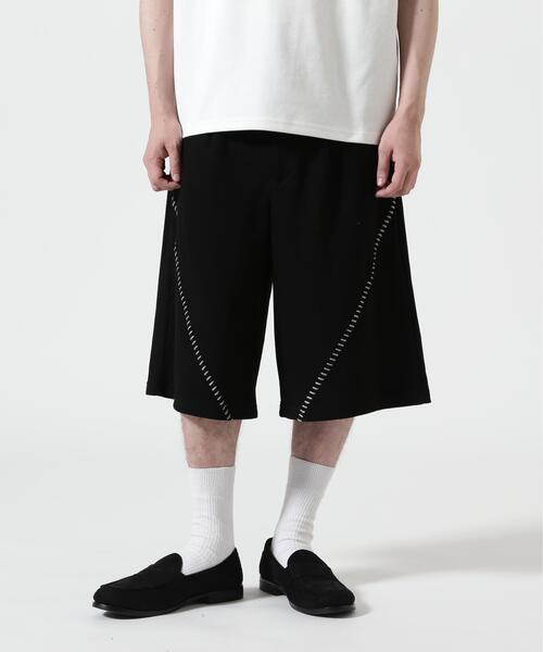 BEAVER（ビーバー）の「B omnivore/ビーオムニボー　STITCH SHORTS ステッチショーツ（その他パンツ・メンズ・ネイビー/ブラック・M/L）」の2枚目の写真