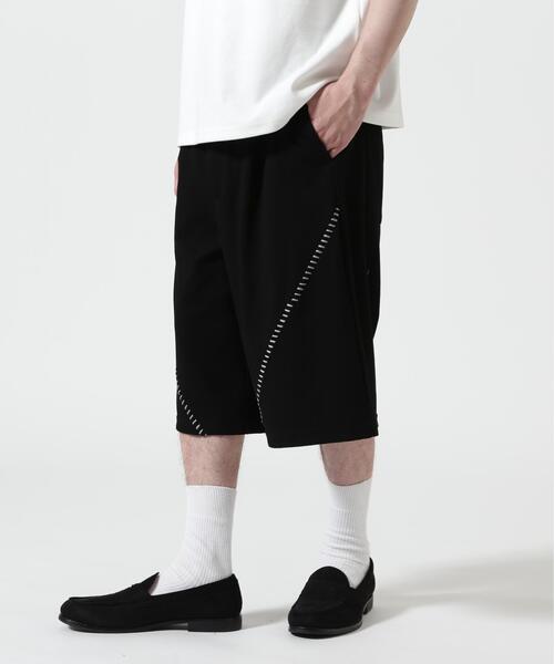 BEAVER（ビーバー）の「B omnivore/ビーオムニボー　STITCH SHORTS ステッチショーツ（その他パンツ・メンズ・ネイビー/ブラック・M/L）」の3枚目の写真