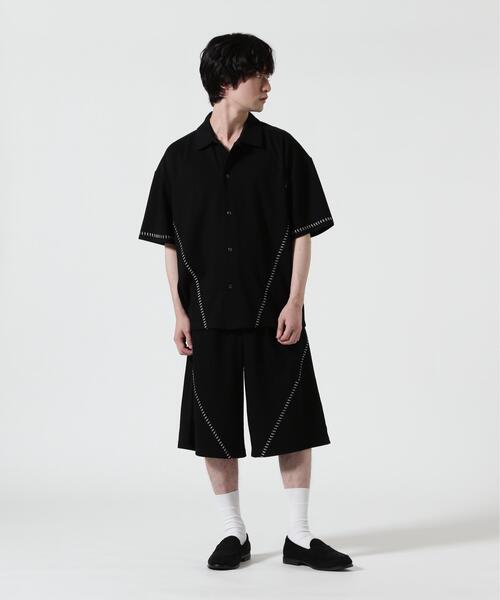 BEAVER（ビーバー）の「B omnivore/ビーオムニボー　STITCH SHORTS ステッチショーツ（その他パンツ・メンズ・ネイビー/ブラック・M/L）」の4枚目の写真