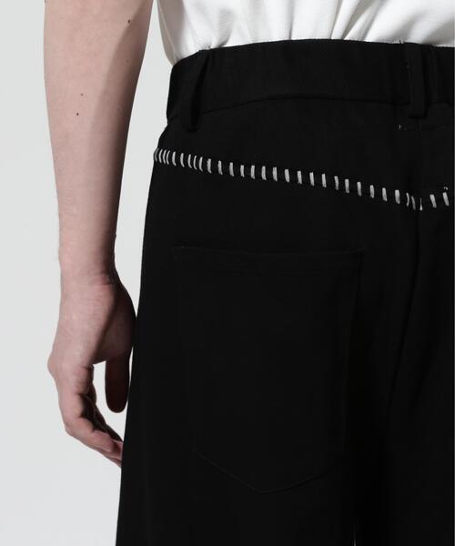 BEAVER（ビーバー）の「B omnivore/ビーオムニボー　STITCH SHORTS ステッチショーツ（その他パンツ・メンズ・ネイビー/ブラック・M/L）」の10枚目の写真