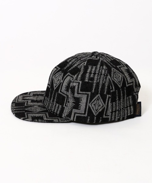 PENDLETON（ペンドルトン）の「PENDLETON ペンドルトン HARDING JAQUARD DENIM CAP ハーディング ジャガード デニム キャップ（キャップ・メンズ・ブラック/インディゴブルー・FREE）」の9枚目の写真