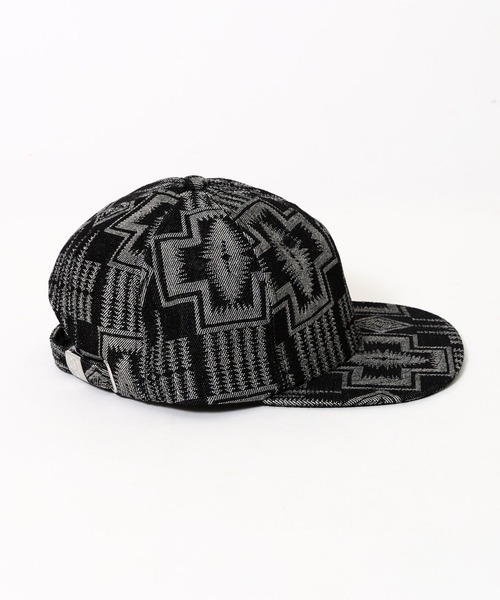PENDLETON（ペンドルトン）の「PENDLETON ペンドルトン HARDING JAQUARD DENIM CAP ハーディング ジャガード デニム キャップ（キャップ・メンズ・ブラック/インディゴブルー・FREE）」の10枚目の写真