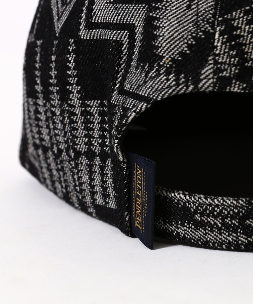 PENDLETON（ペンドルトン）の「PENDLETON ペンドルトン HARDING JAQUARD DENIM CAP ハーディング ジャガード デニム キャップ（キャップ・メンズ・ブラック/インディゴブルー・FREE）」の8枚目の写真
