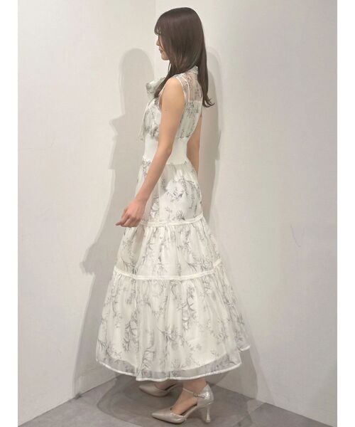 MERCURYDUO(マーキュリーデュオ)の「ビッグボウタイワンピース(ワンピース・レディース・ライトブルー/オフホワイト・MEDIUM/SMALL)」の19枚目の写真