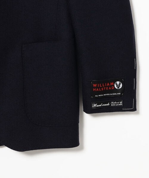 BEAMS F（ビームスエフ）の「HANDMADE WILLIAM HALSTEAD ウール ブレザー（その他アウター・メンズ・ネイビー・44/42/50/48/46）」の5枚目の写真