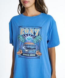 ROXY SUNSETTER TEE ラッシュTシャツ /UVカット/EASY DRY 【2026年夏モデル】/ロキシー半袖ラッシュガード(水着)