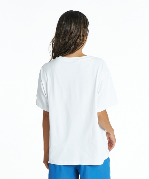 ROXY(ロキシー)の「ROXY SUNSETTER TEE ラッシュTシャツ /UVカット/EASY DRY 【2026年夏モデル】/ロキシー半袖ラッシュガード(水着)(Tシャツ/カットソー・レディース・ホワイト/ブルー/ブラック系その他・LARGE/MEDIUM/SMALL)」の8枚目の写真