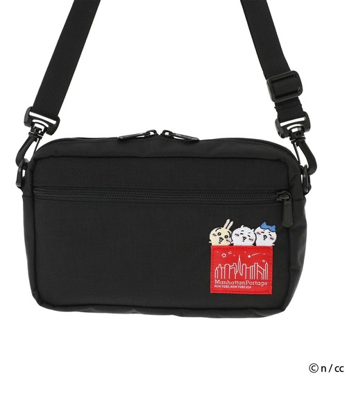 Manhattan Portage（マンハッタンポーテージ）の「Manhattan Portage/マンハッタンポーテージ ショルダーバック "ちいかわ" JOGGER(L)JPN VER2 CKW26 MP1404L2CKW26（ショルダーバッグ・メンズ・ブラック・FREE）」の3枚目の写真
