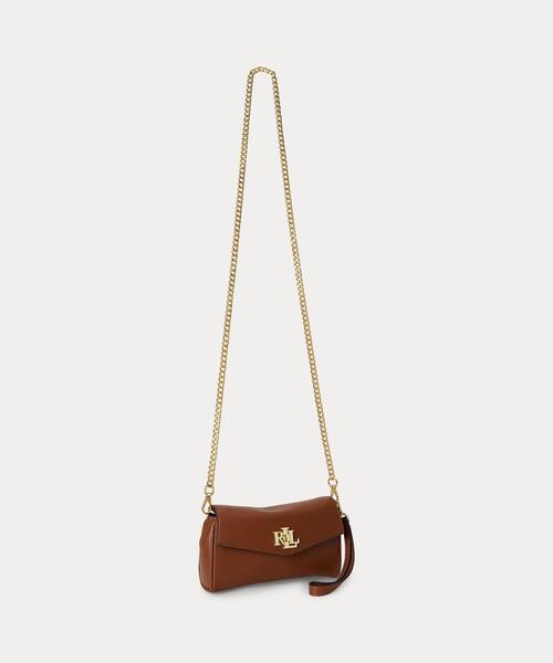 LAUREN RALPH LAUREN(ローレン ラルフ ローレン)の「ナッパ レザー Tanner クロスボディ ウォレット(ショルダーバッグ・レディース・ブラウン・ONE)」の12枚目の写真