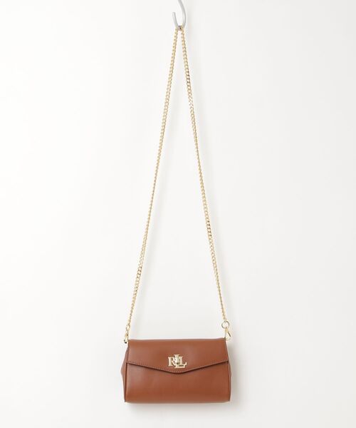 LAUREN RALPH LAUREN(ローレン ラルフ ローレン)の「ナッパ レザー Tanner クロスボディ ウォレット(ショルダーバッグ・レディース・ブラウン・ONE)」の6枚目の写真