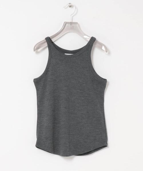 URBAN RESEARCH（アーバンリサーチ）の「new basic　WASHABLE WOOL TANK TOP（ニット/セーター・レディース・ネイビー/ブラック/チャコールグレー・40/38）」の3枚目の写真