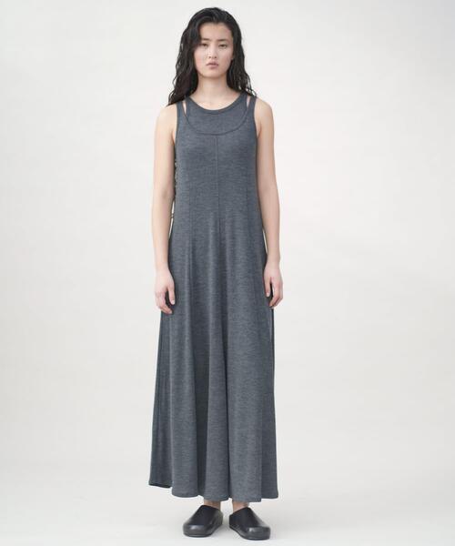 URBAN RESEARCH（アーバンリサーチ）の「new basic　WASHABLE WOOL TANK TOP（ニット/セーター・レディース・ネイビー/ブラック/チャコールグレー・40/38）」の4枚目の写真