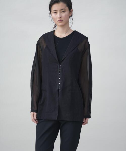 URBAN RESEARCH(アーバンリサーチ)の「new basic WASHABLE WOOL TANK TOP(ニット/セーター・レディース・ネイビー/ブラック/チャコールグレー・40/38)」の16枚目の写真