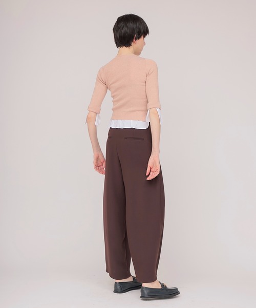 DRESSLAVE(ドレスレイブ)の「twinkle layered pullover(トゥインクルレイヤードプルオーバー)(ニット/セーター・レディース・ブルー/シルバー/ピンク・38)」の9枚目の写真