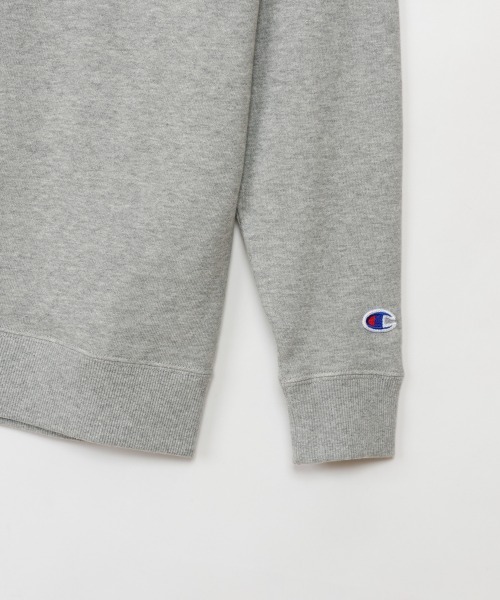 Champion(チャンピオン)の「Champion/チャンピオン CREW NECK SWEATSHIRT(スウェット・キッズ・ネイビー/ブラック/パープル/グレー/ライム/オートミール・150cm/140cm/160cm/130cm/120cm)」の9枚目の写真