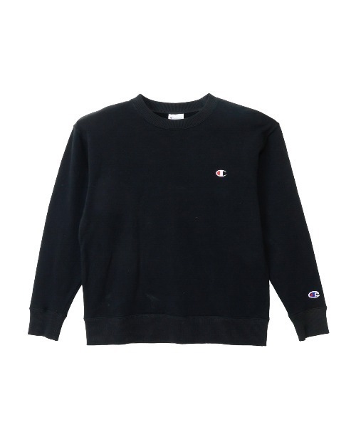 Champion(チャンピオン)の「Champion/チャンピオン CREW NECK SWEATSHIRT(スウェット・キッズ・ネイビー/ブラック/パープル/グレー/ライム/オートミール・150cm/140cm/160cm/130cm/120cm)」の12枚目の写真