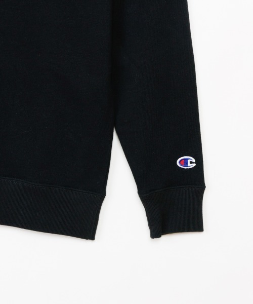 Champion(チャンピオン)の「Champion/チャンピオン CREW NECK SWEATSHIRT(スウェット・キッズ・ネイビー/ブラック/パープル/グレー/ライム/オートミール・150cm/140cm/160cm/130cm/120cm)」の14枚目の写真